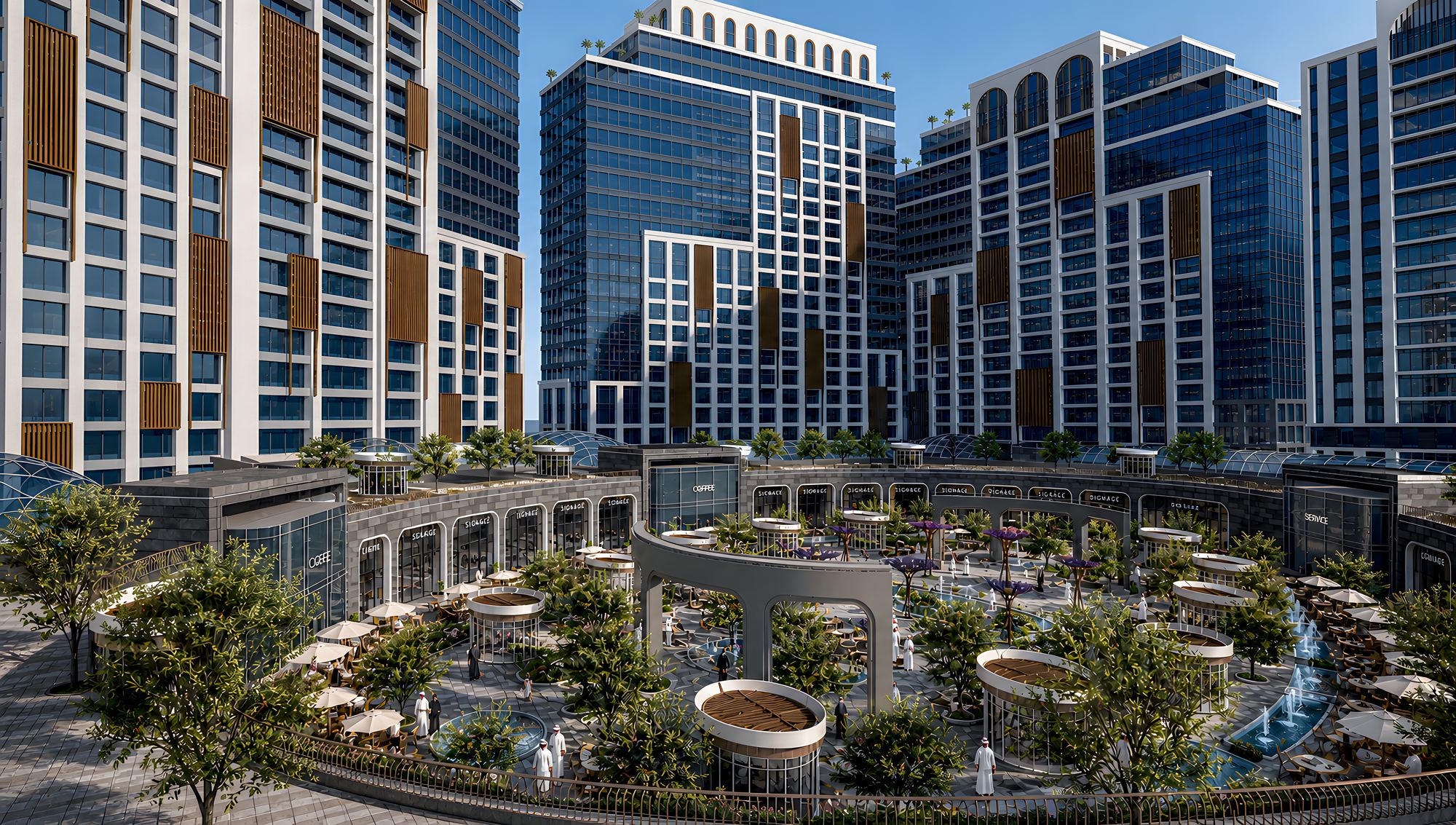 Kunoz central plaza