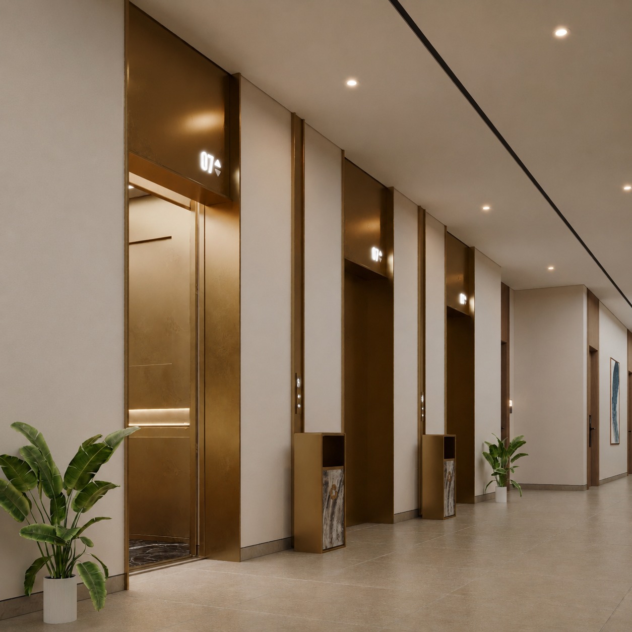 Corridors at The O Residence